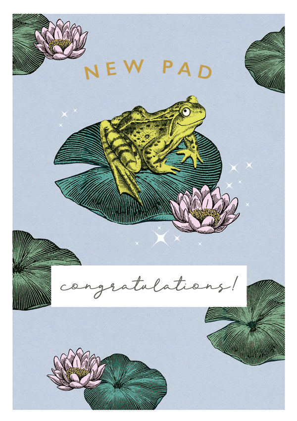 Frog New Pad Card
