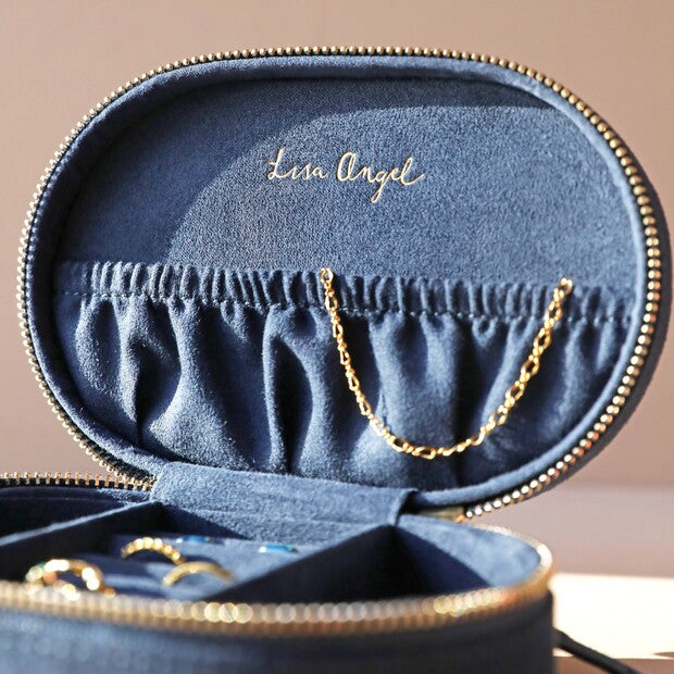 Sun & Moon Oval Jewellery Box