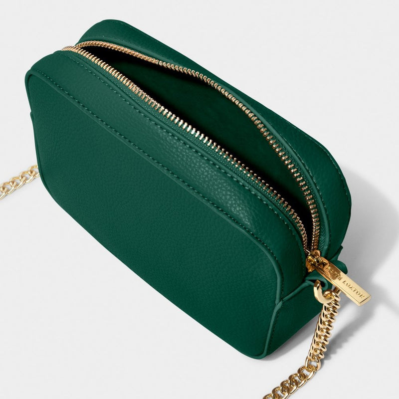 Millie Mini Crossbody Bag - Emerald Green
