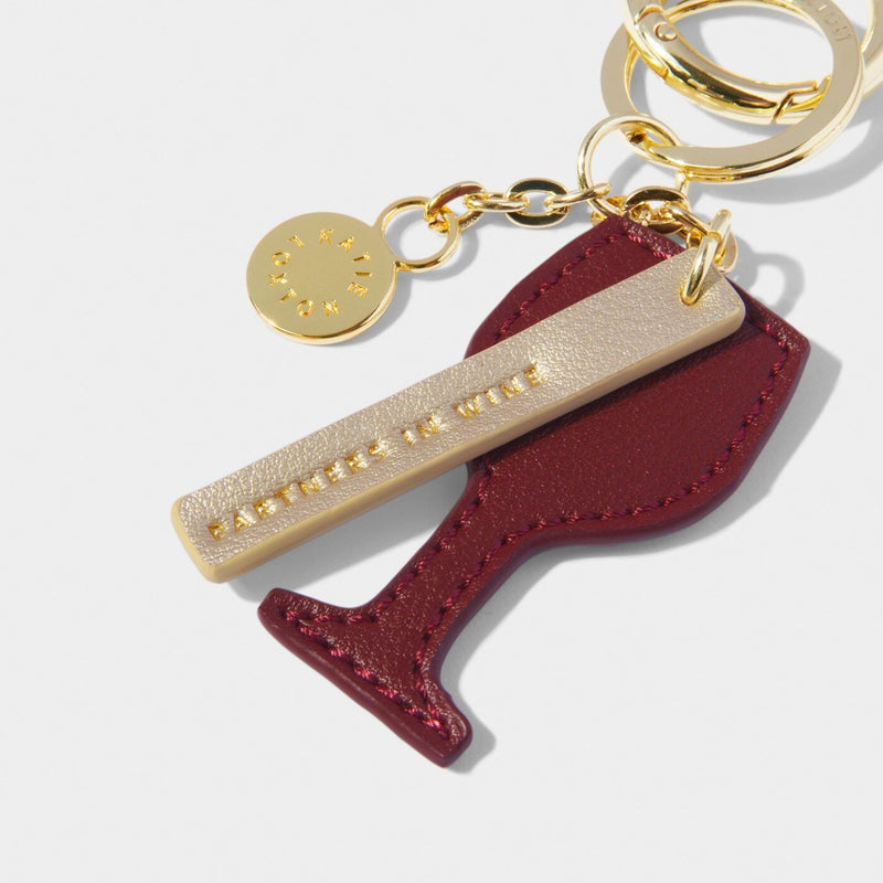 Partners In Wine Keyring
