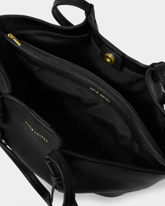 Celina Small Tote Bag - Black