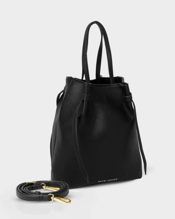 Celina Bucket Bag - Black