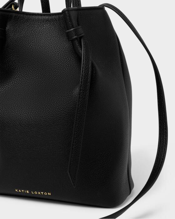 Celina Bucket Bag - Black