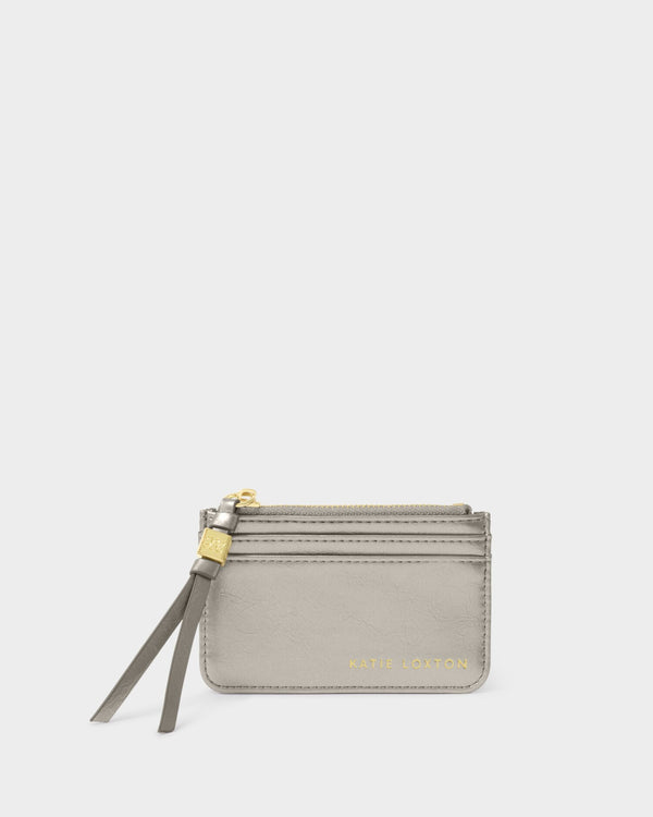 Gift Boxed Coin & Card Holder - Pewter