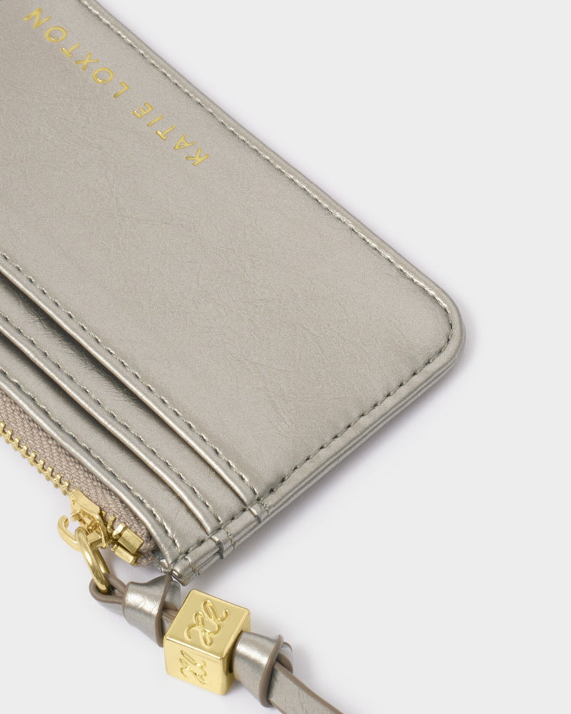 Gift Boxed Coin & Card Holder - Pewter