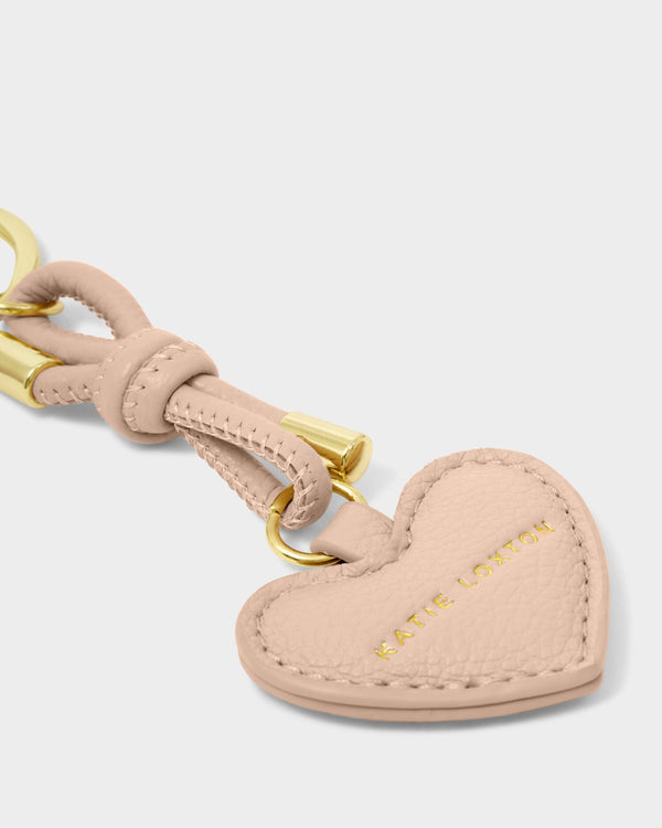 Key To My Heart Boxed Keyring- Nude Pink