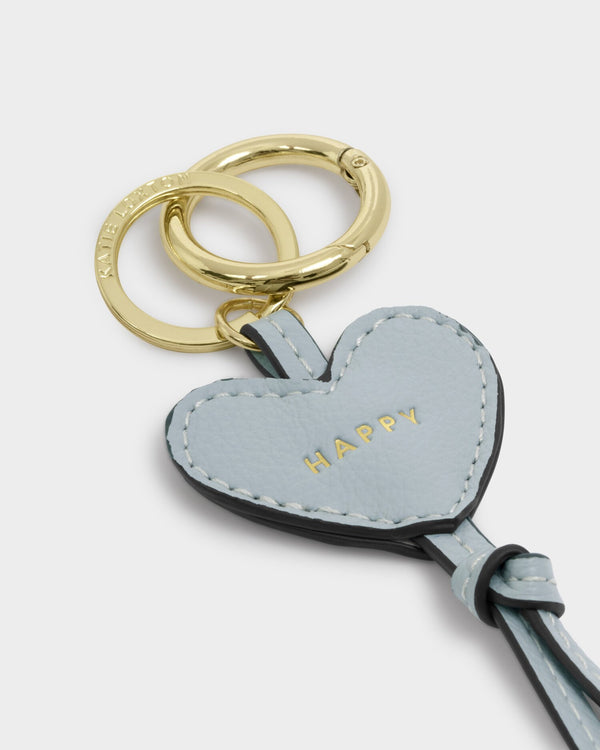 Happy Heart Bag Charm Keyring