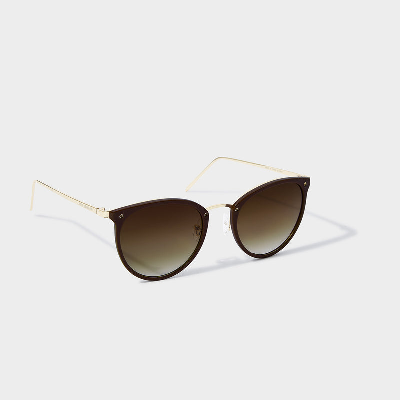 Santorini Sunglasses - Cacao