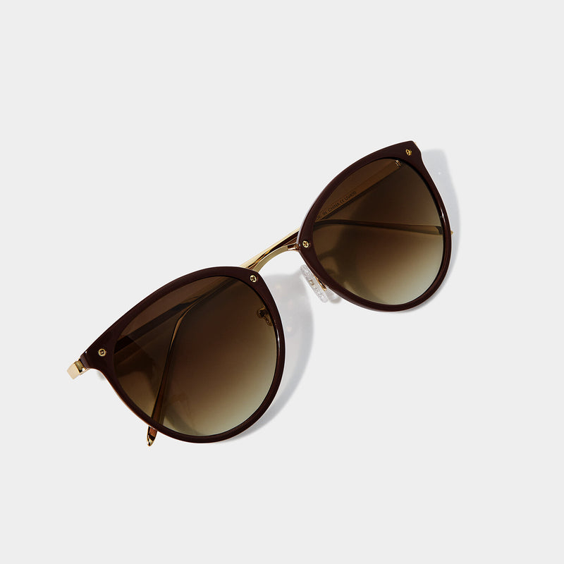 Santorini Sunglasses - Cacao