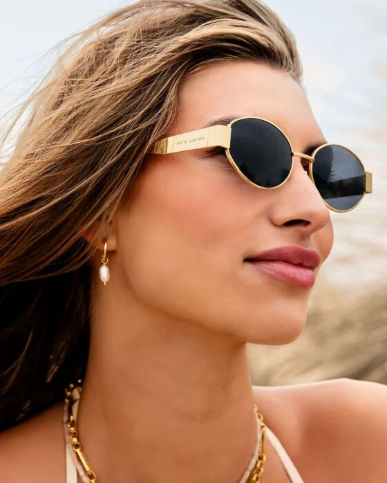 Siena Sunglasses - Matte Gold