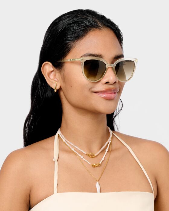 Ravello Sunglasses - Nude Transparent