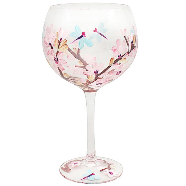 Cherry Blossom Gin Glass