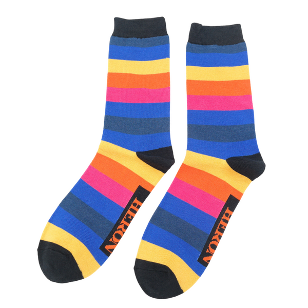 Rainbow Stripes - Blue