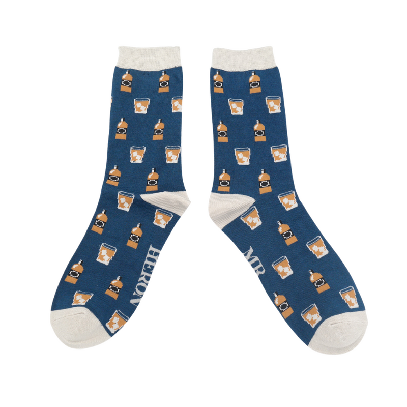 Whisky Socks - Navy