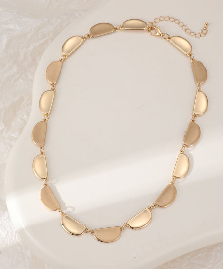 Gold Shapes Necklace