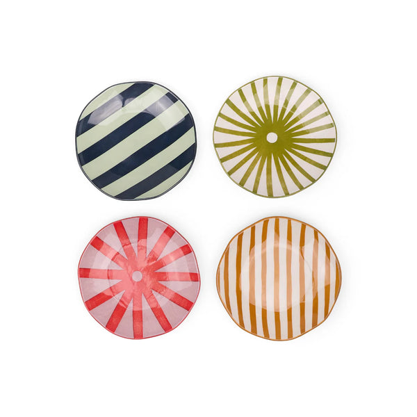 The Marley Set Of 4 Appetiser Plates