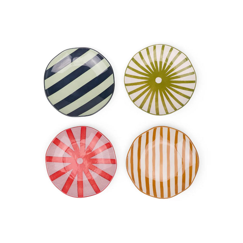 The Marley Set Of 4 Appetiser Plates