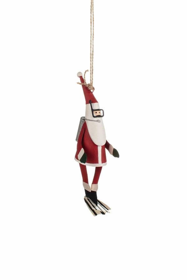 Scuba Santa Decoration