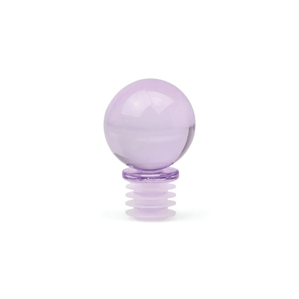 The Moony Glass Bottle Stopper - Lilac
