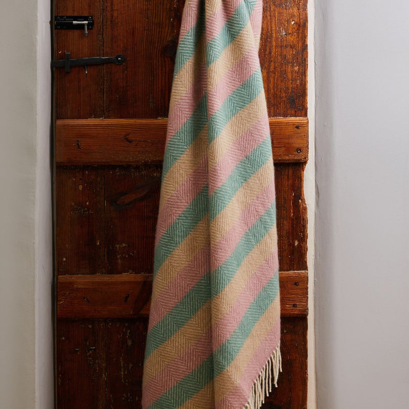 Lifestyle Summer Breeze Stripe Throw