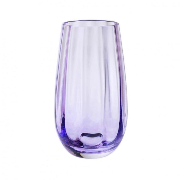 Artisan Dewdrop Iron Vase - Violet