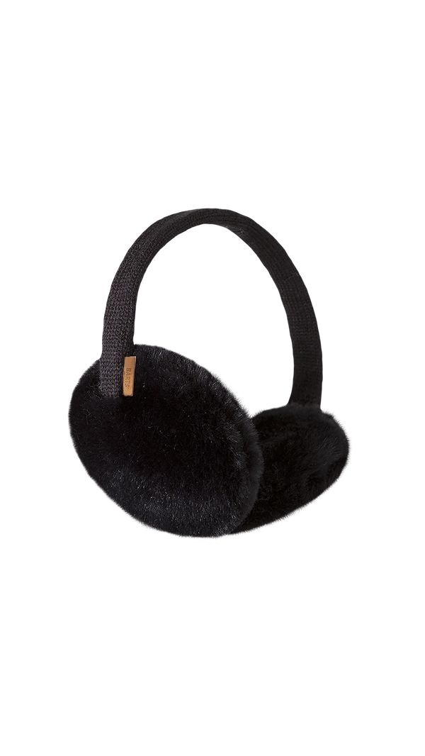 Plush Earmuffs - Black