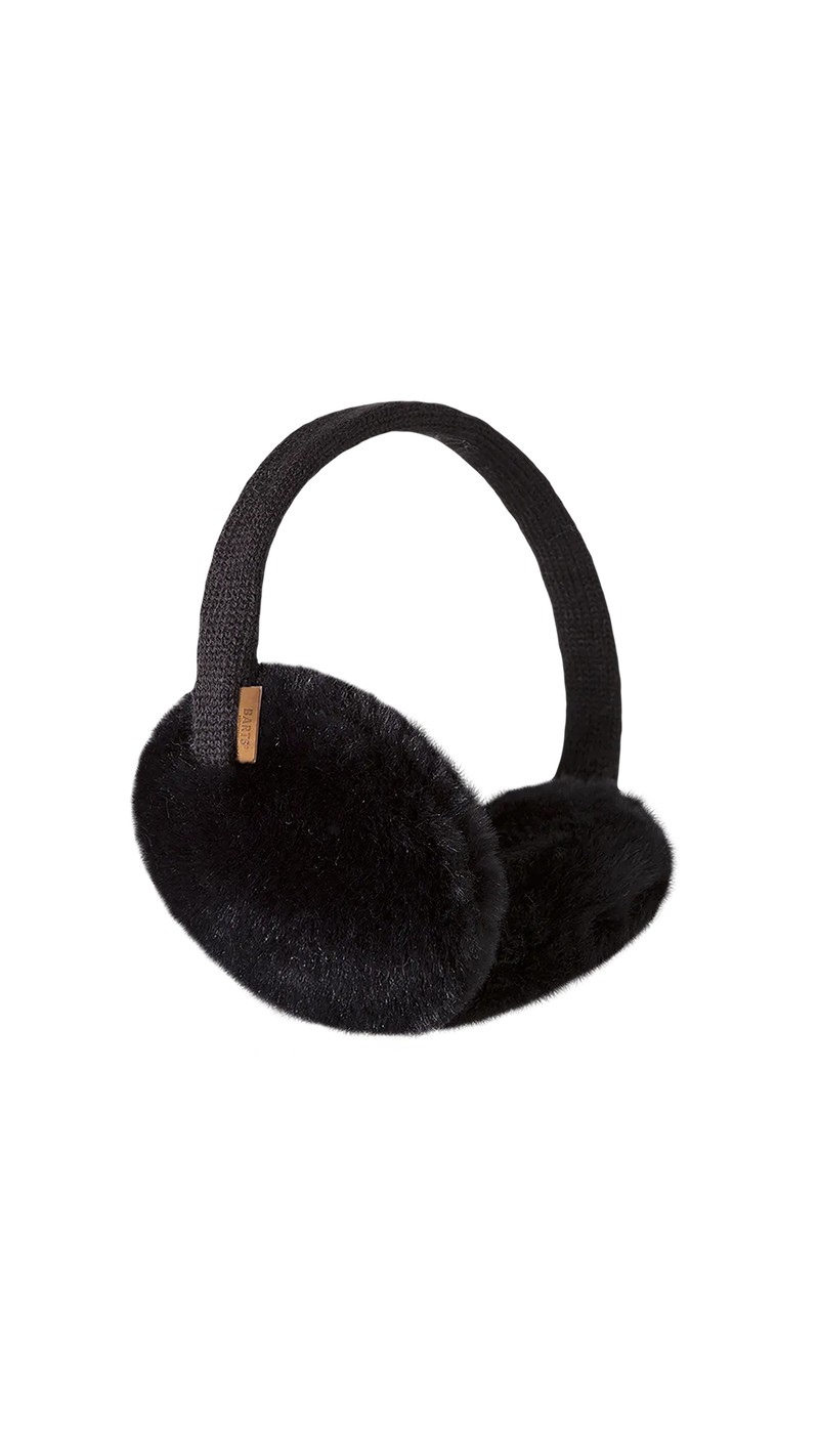 Plush Earmuffs - Black