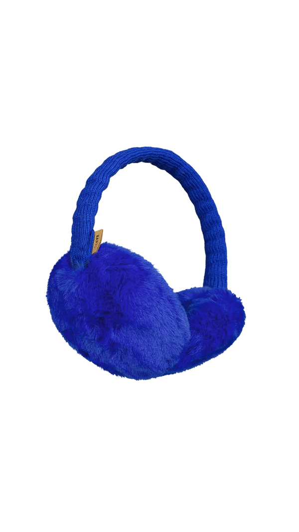 Plush Earmuffs - Cobalt