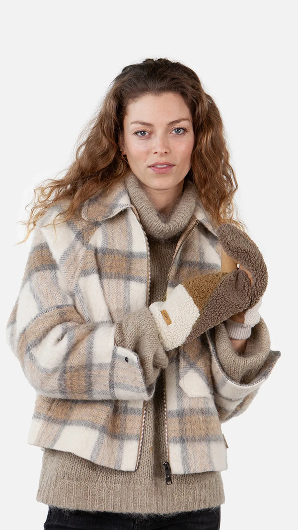 Teddy Mitts - Light Brown