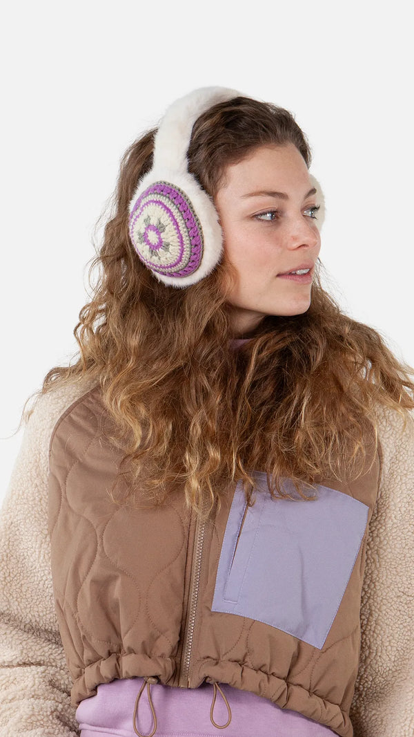 Crochetti Earmuffs - Stone