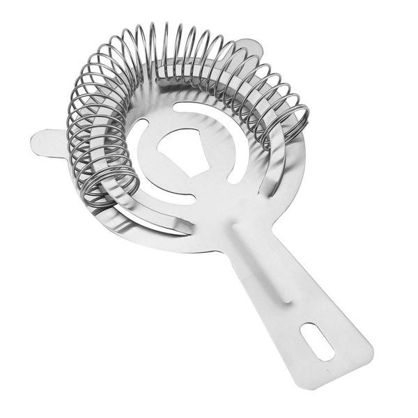 Taproom Stainless Steel Hawthorne Cocktail Strainer