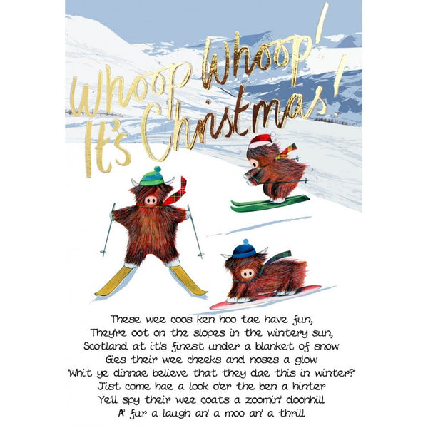 Woop Woop It's Christmas Card