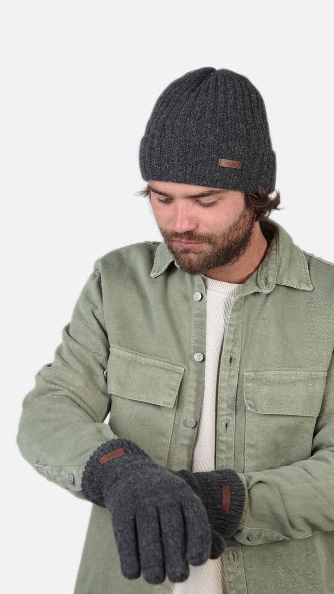 Haakon Gloves- Charcoal