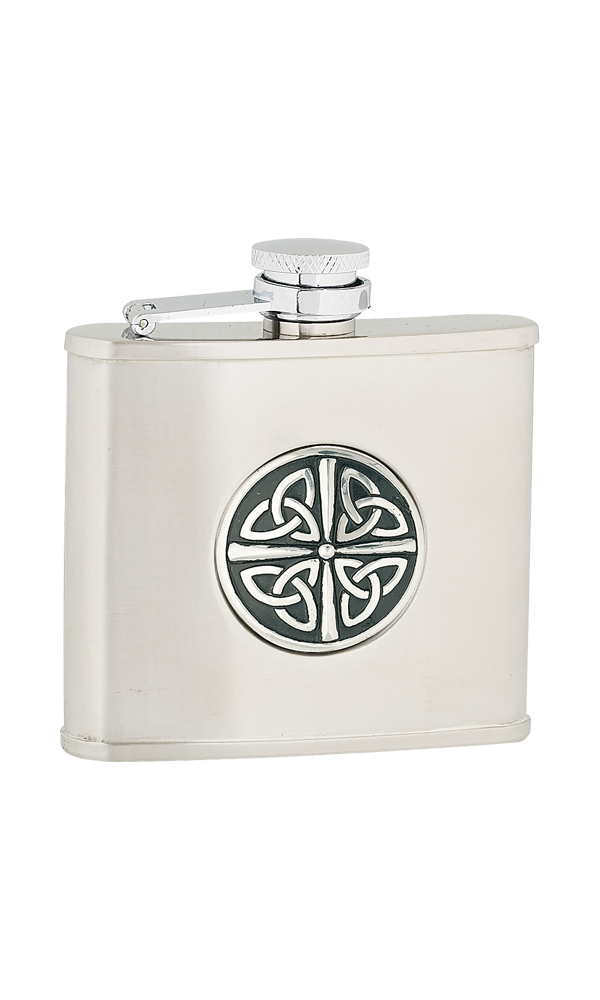 Celtic Knot Stainless Steel Hip Flask