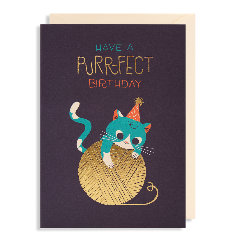 Have A Purr-fect Birthday Card