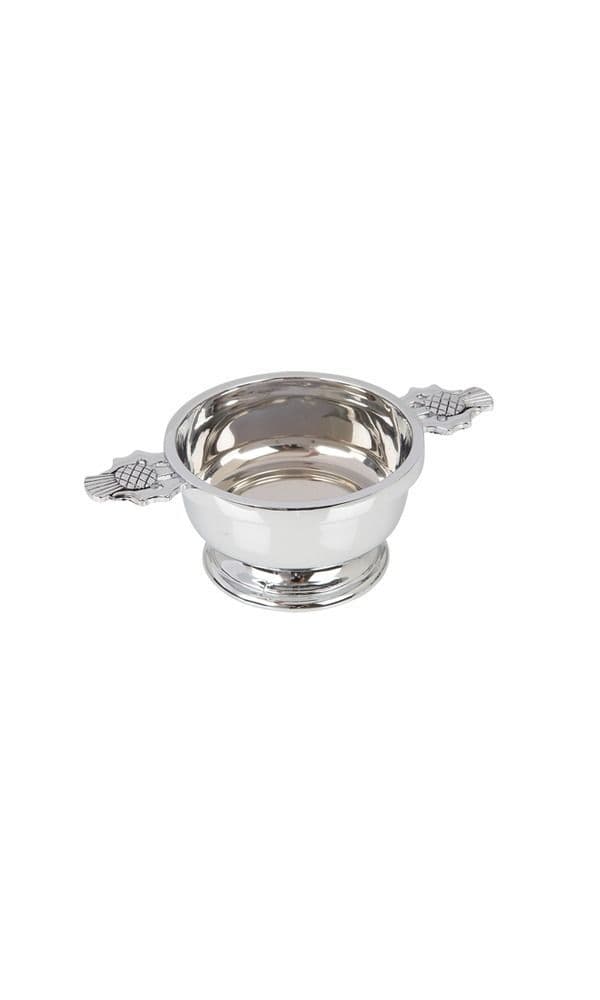 2.5" Thistle Chrome Plated Quaich