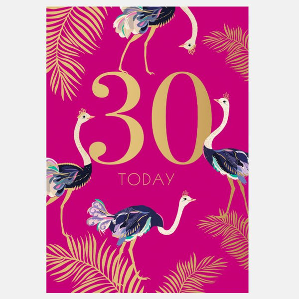 30th Birthday Card