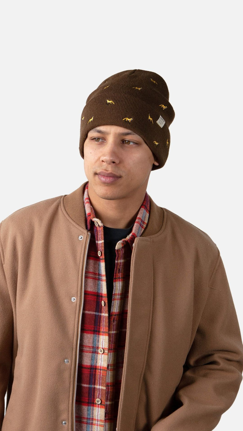 Vinson Beanie-  Dark Brown