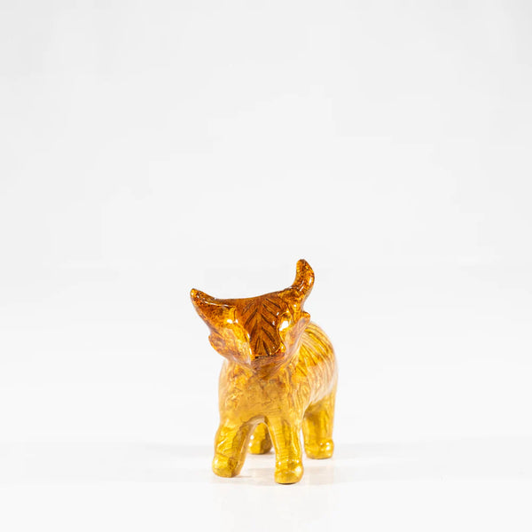 Brushed Gold Highland Cow- X-Large