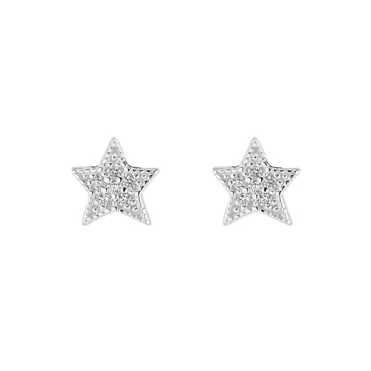 Crystal Star Earrings