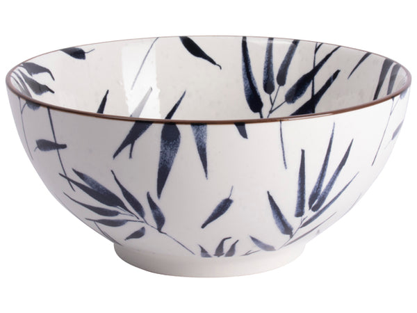 Bamboo Ceramic Bowl - 19.5 X 9cm