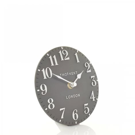 6" Arabic Mantel Clock -Dolphin