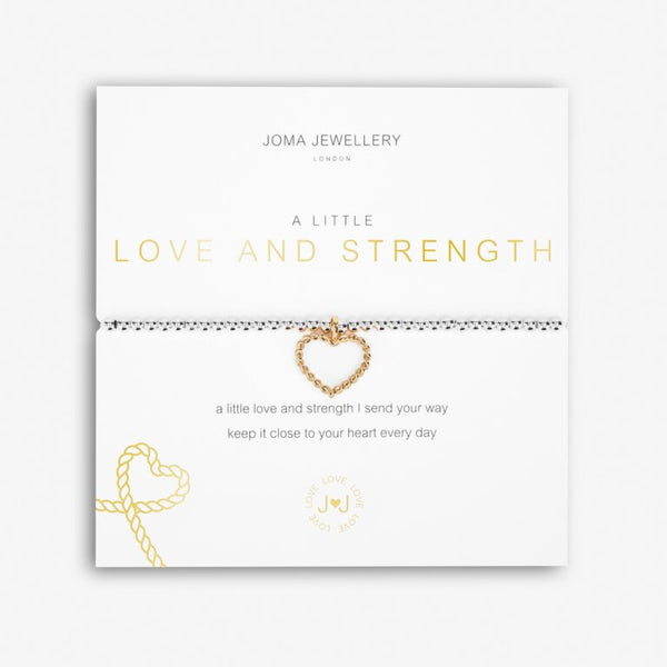 A Little 'Love And Strength' Bracelet