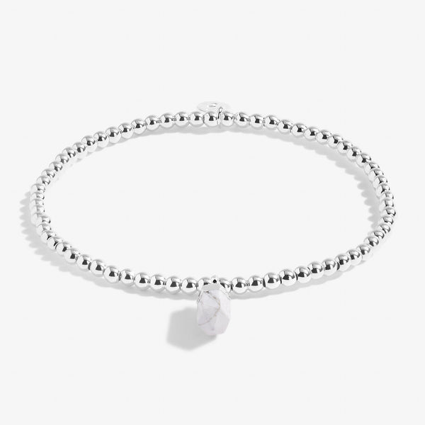 A Little Karma (Howlite) Bracelet