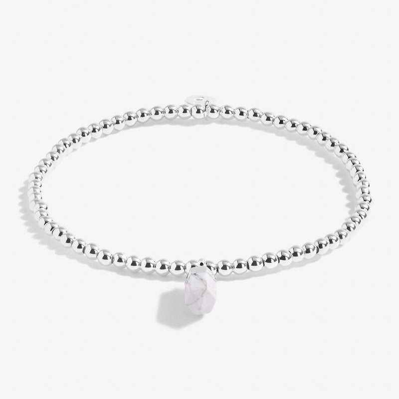 A Little Karma (Howlite) Bracelet