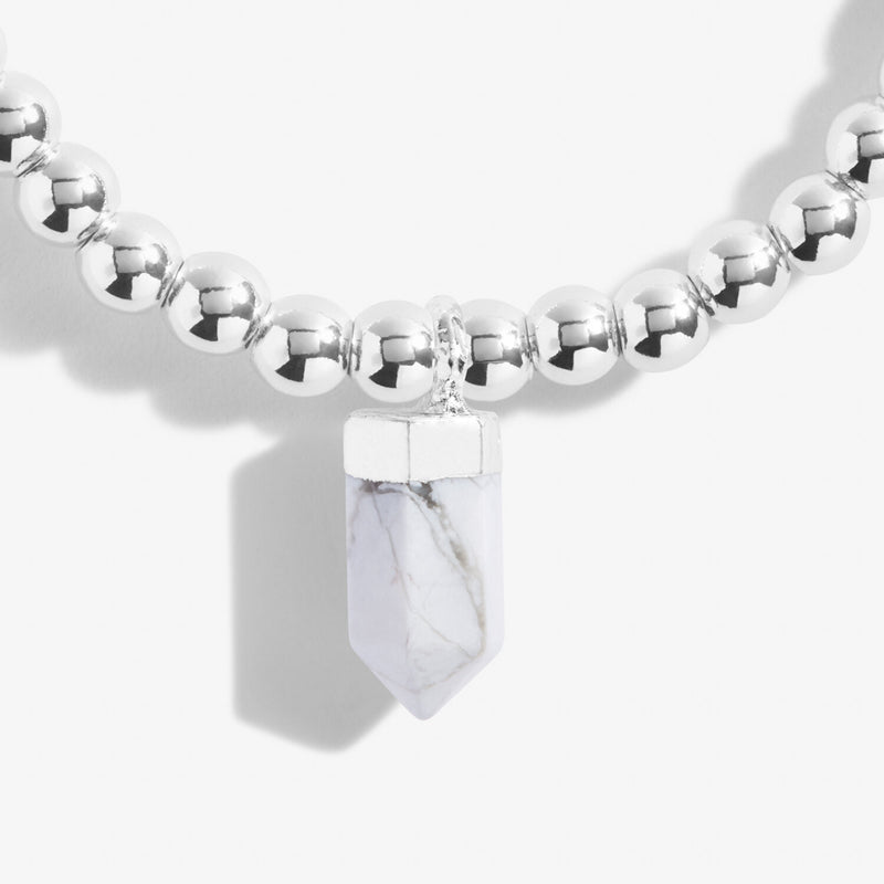 A Little Karma (Howlite) Bracelet