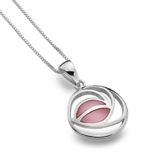 Rose & Pink Mother Of Pearl Pendant