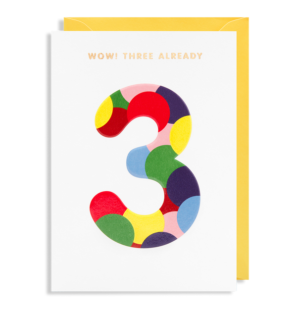 Wow! Three Already Card