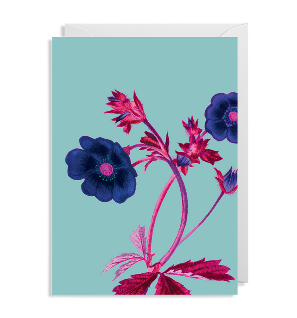 Ruby Cinquefoil Card