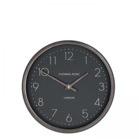 10" Hampton Wall Clock - Black
